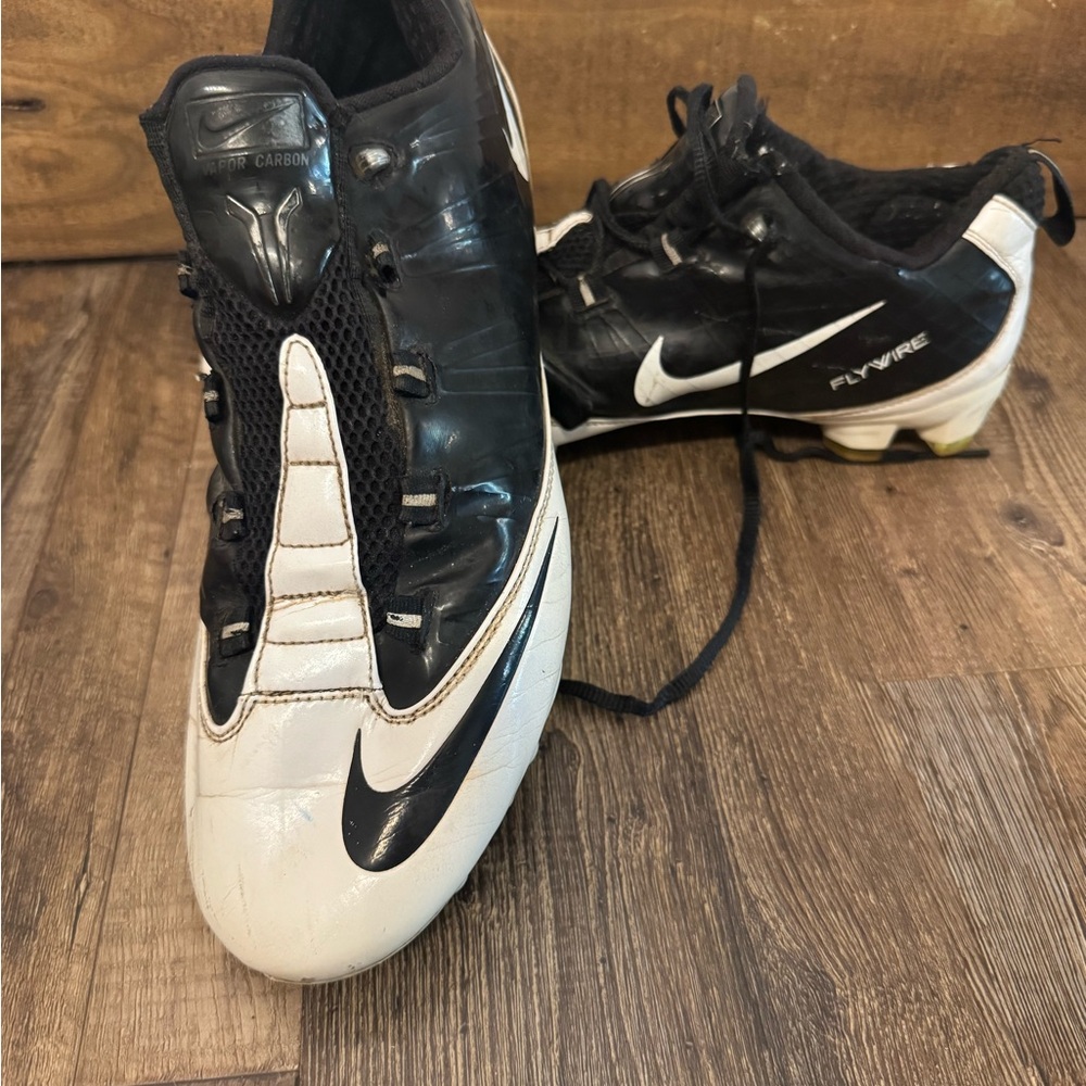 Nike Zoom Vapor Carbon Fly TD Football Cleats 396256-002  Size 13 Men